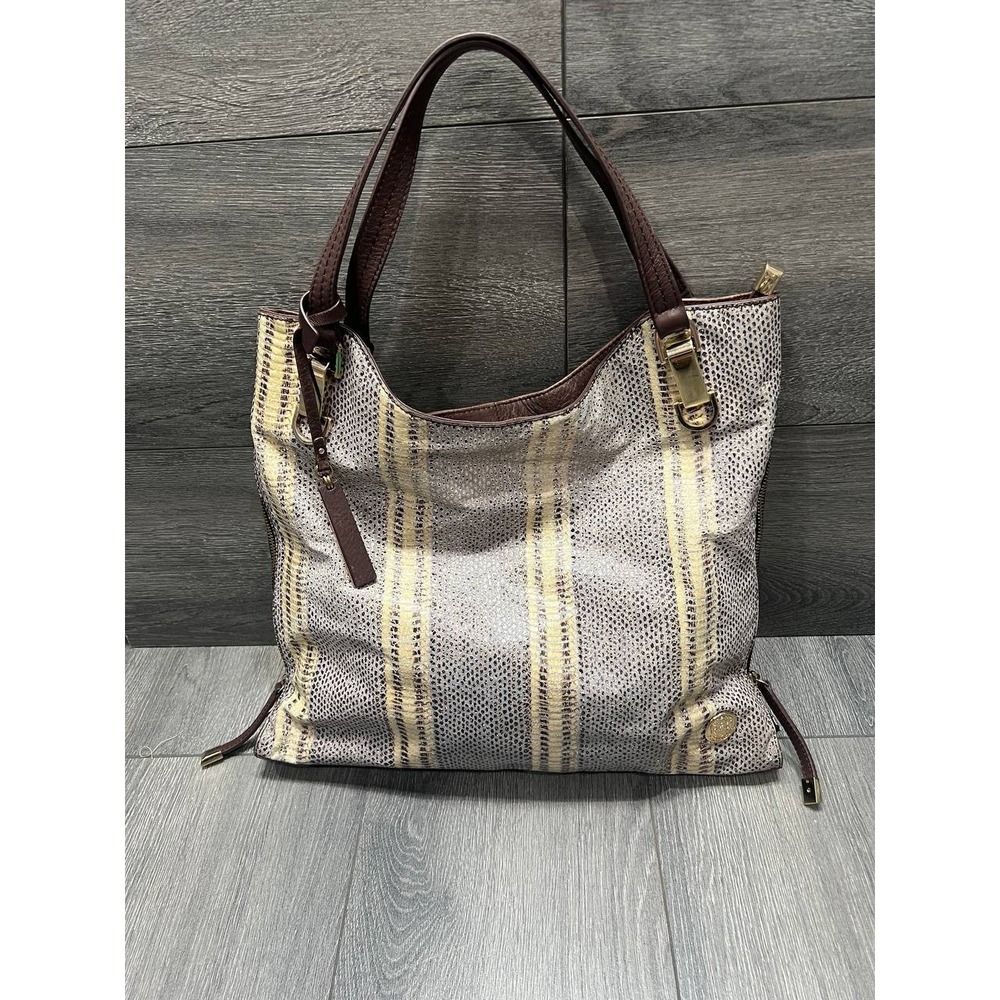 Vince Camuto Women Leather Shoulder Tote Multicolor Bag B000423